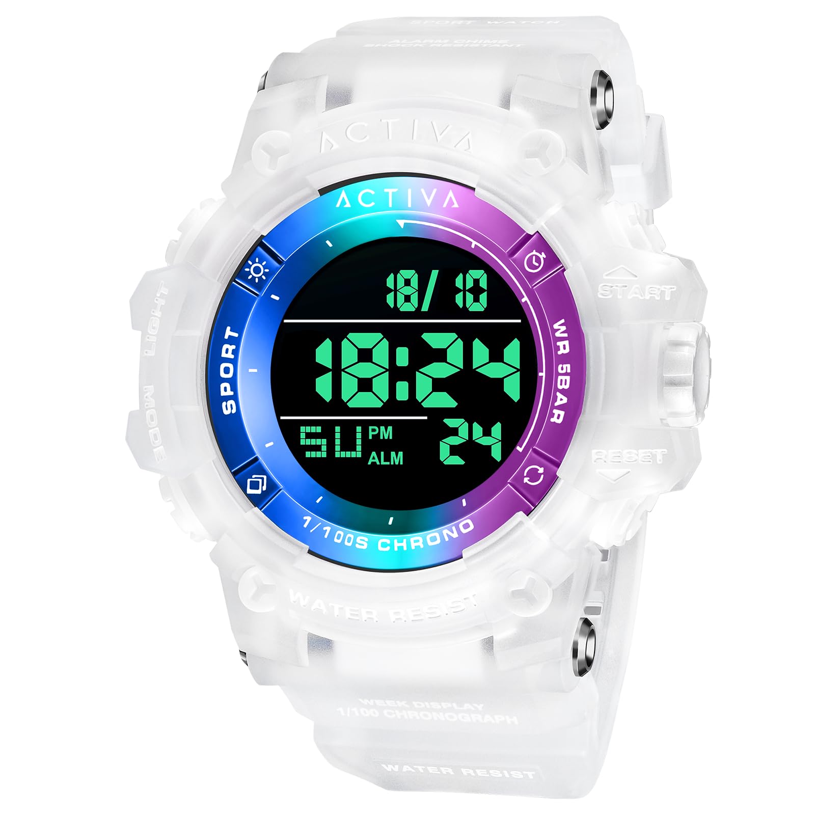 Invicta Digital Essentials Watch White Blue&Pink | eBay display picture 3