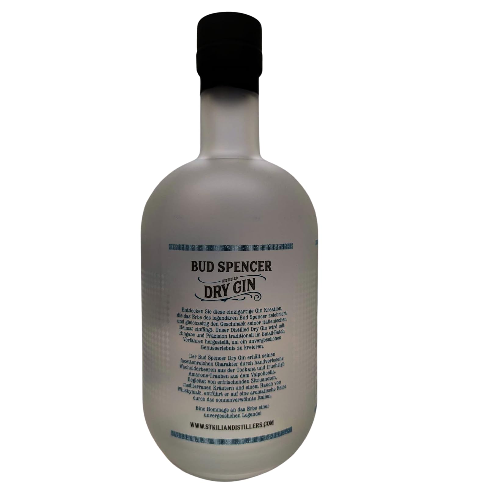 St. Kilian Bud Spencer - The Legend - Distilled Dry Gin 0,7 l 41,3% + 2 x Nachtmann Tumbler als Geschenkset in Präsentbox by Reichelts I Das ideale Geschenk egal ob Geburtstag, Hochzeit oder Einladung