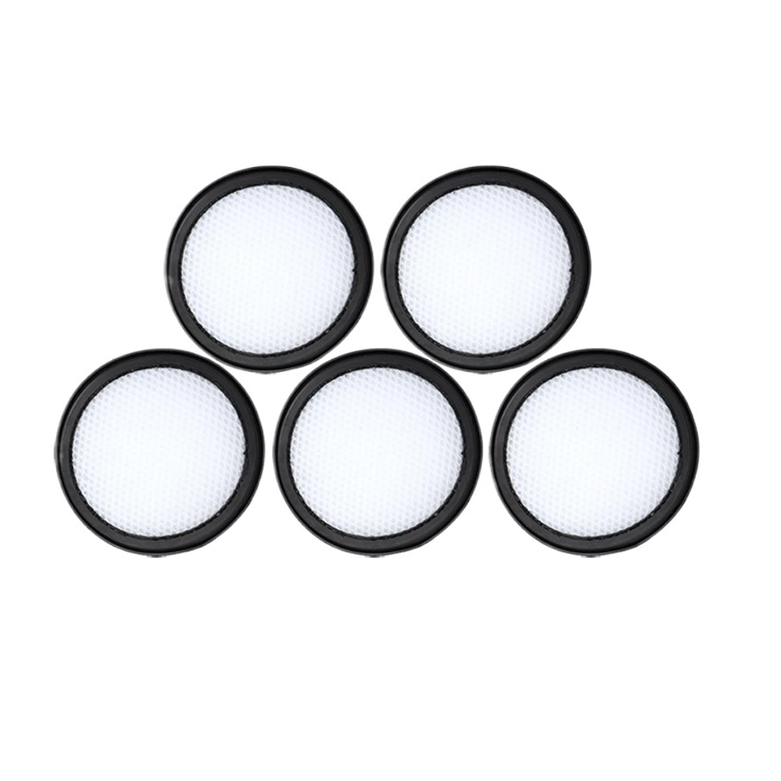 Eezii 5Pcs Filter Cotton，Compatible For Midea，Eliminator Vacuum Cleaner Filter Element Vm-1712/B5/B7d/B8d/Mc3/Mc5/U2