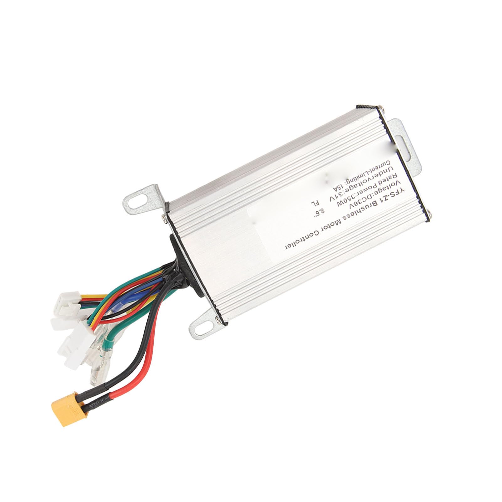 Contrôleur de scooter électrique 36 V 350 W - Contrôleur de moteur - Boîtier en alliage d'aluminium avec dissipation de la chaleur et protection sous tension - Pour scooters électriques, vélos