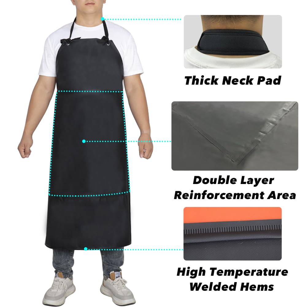 STPGIFC Waterproof Rubber Vinyl Apron -42.5