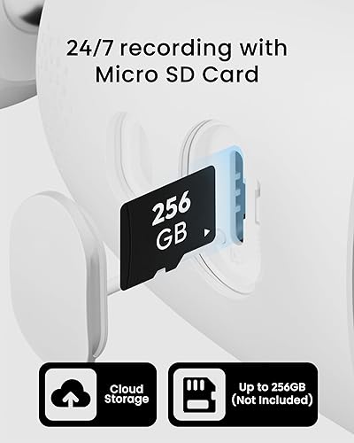 Miniatura 8 de youkey Cámara de seguridad Wi-Fi al aire libre, sin tarifas mensuales, cámara con cable 4K para seguridad en el hogar, visión nocturna Color24,