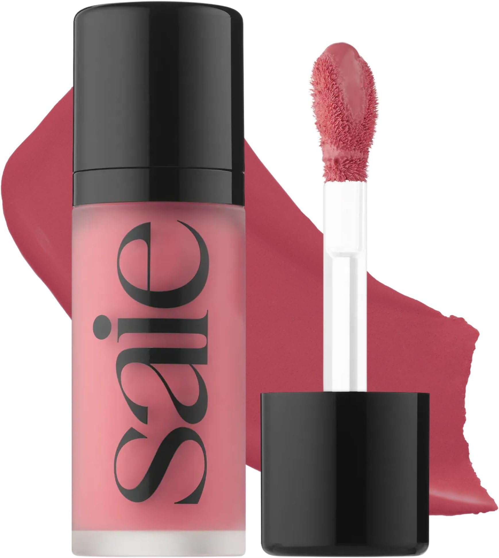 Saie Dew Blush Liquid Cheek Blush - Chilly (Cool-Toned Mauve)
