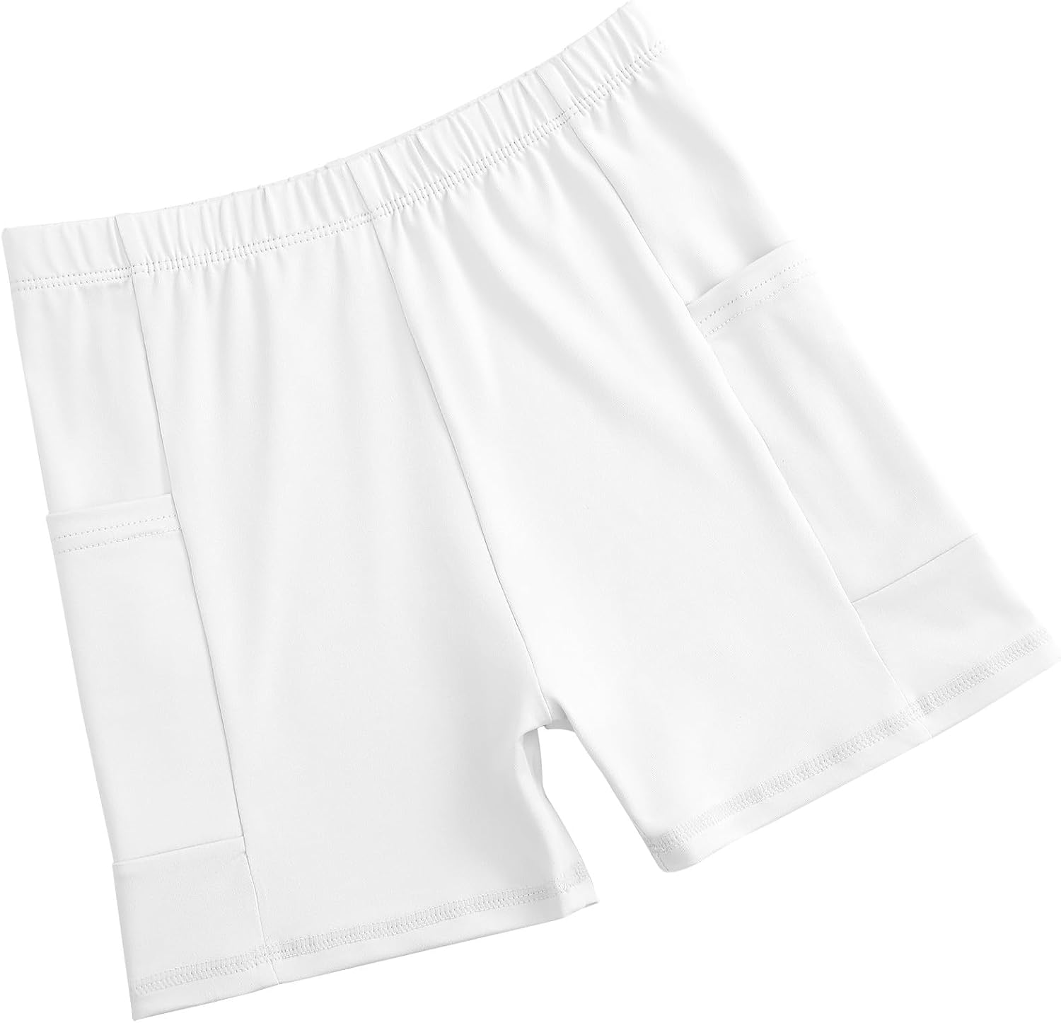 Girls Tennis Dress Golf Outfit Sleeveless Athletic Dresses Polo V Neck Sport Skirt with Pockets 4-13Y