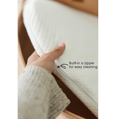 Miniatura 7 de Cesta cambiador de bebé incluye pañalera, suave e impermeable, de doble cubierta, portátil, cambiador para tocador y cambiador, regalo para baby