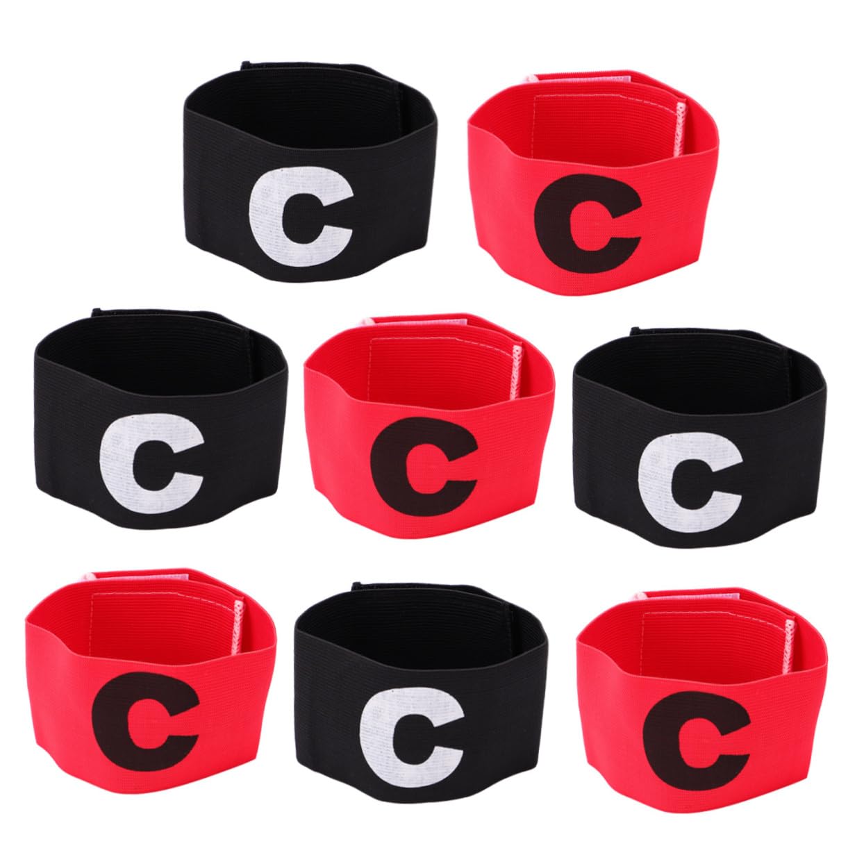 Mikikit Fascia Da Bracciali Calcio Gruppo Musicale Capitani Bande Captain Arm Bands Braccialetti Da Calcio Colorato Bracciali Da Calcio Fascia Da Calcio Black