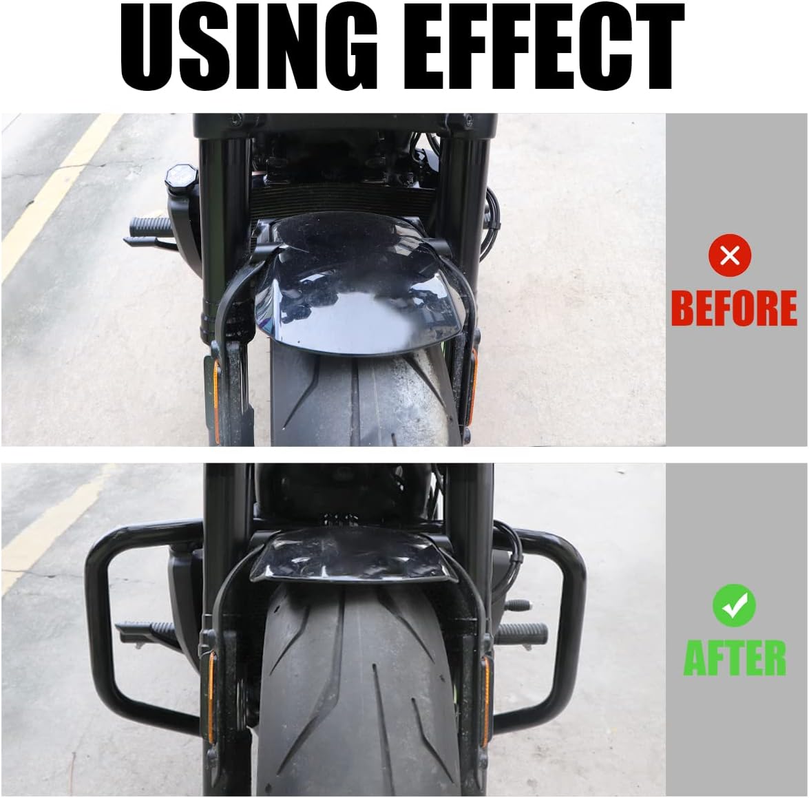 JERBOR Heavy Duty Front Engine Guard Highway Crash Bar for Sportster S RH1250S 2021 2022 2023