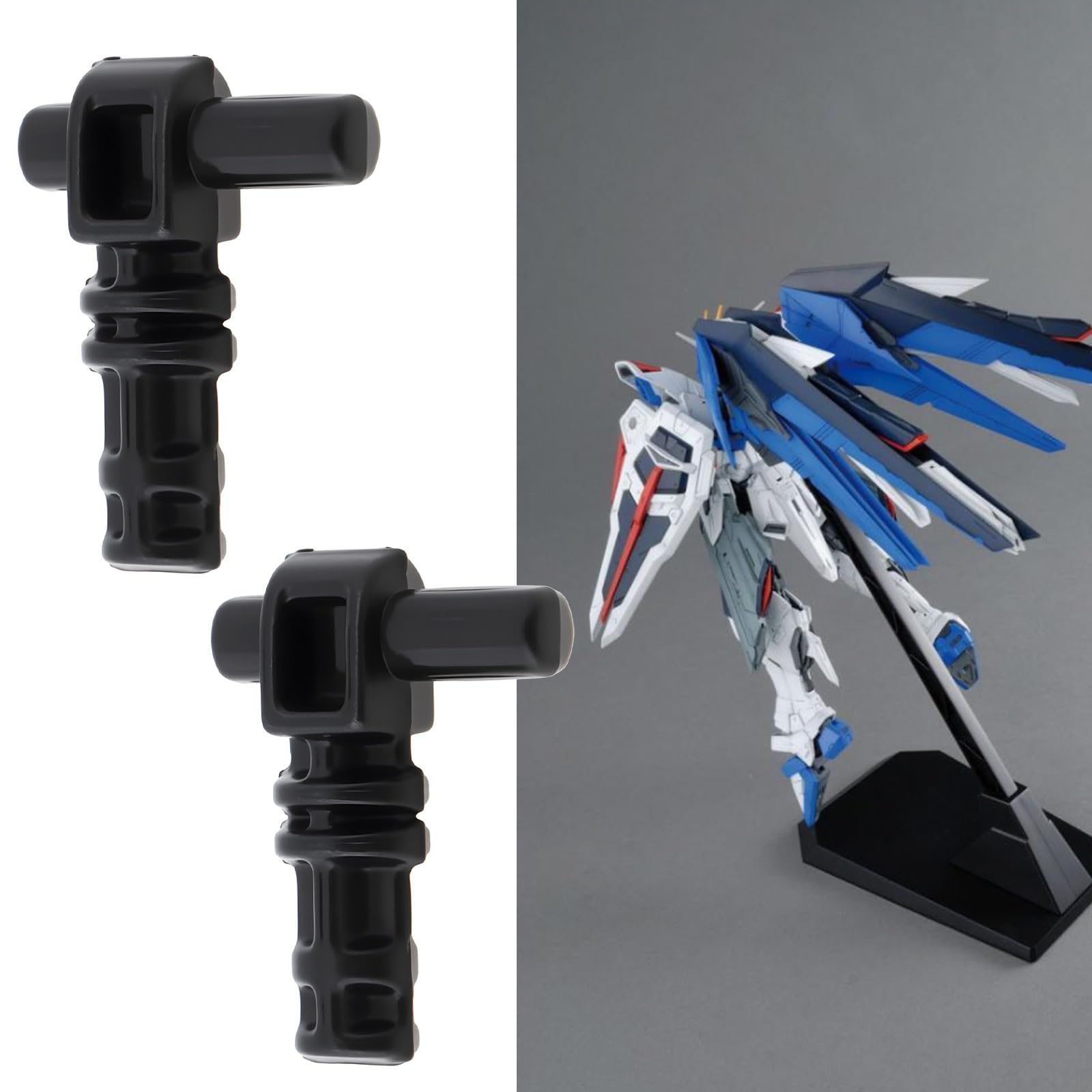 Create idea 4Pcs J4 Metal Leg Joint Compatible with MG Freedom Ver2.0 1/100 Gundam Model - Image 3