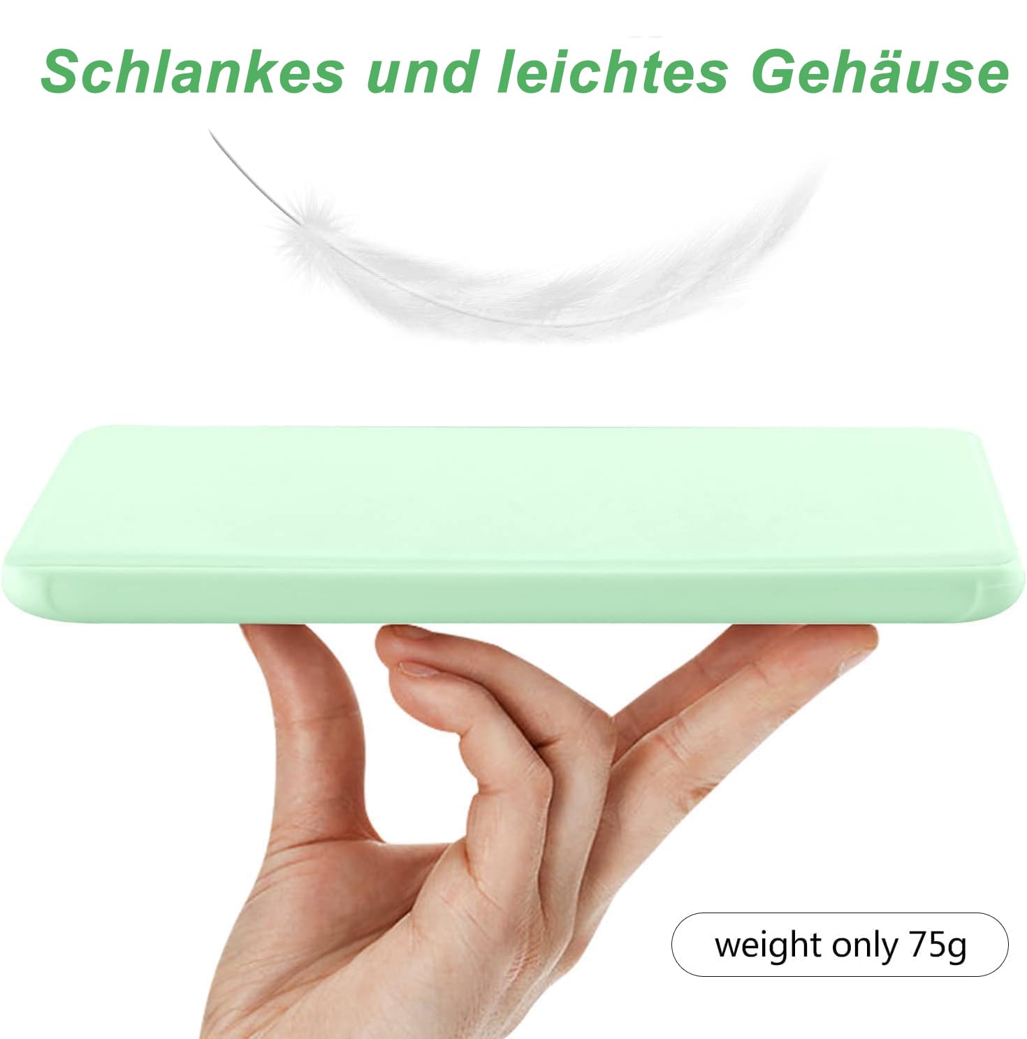 CC Store leichtes Premium PU Leder Folio hülle für Kindle 6 Zoll 2024 und 2022 (11 Generation)