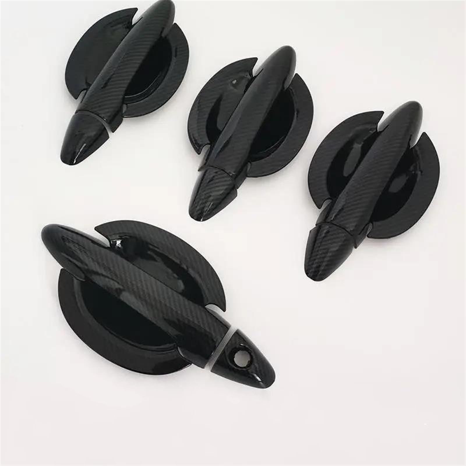 Kjhopy Carbon D Car Exterior Door Handles Cover For Kia Optima K5 Tf Mk3 2011 2012 2013 2014 2015 Decorative Sticker Exterior Door Handle(Carbon D)