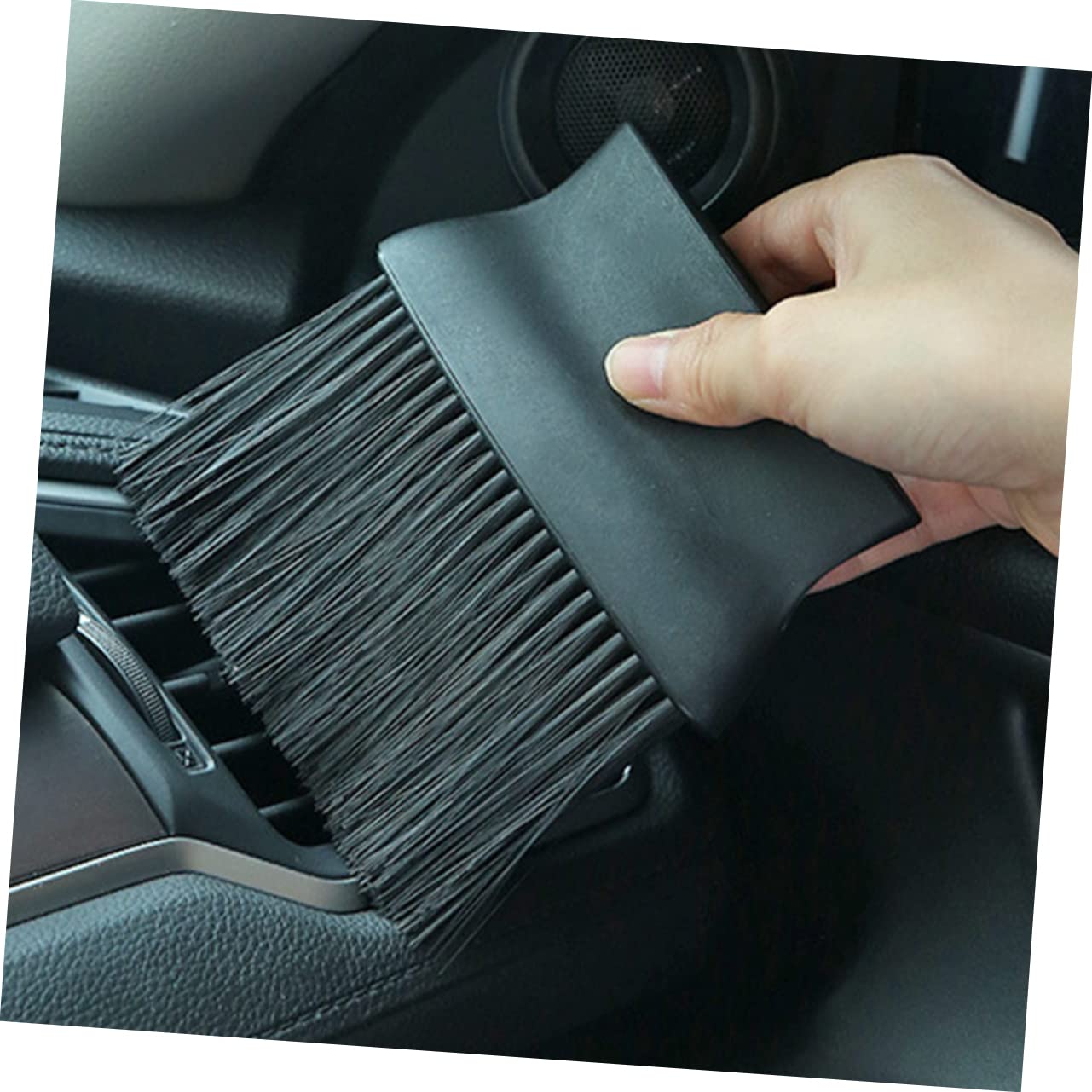 Healeved 16pezzi Spazzole per Pulizia Auto Pennello Detailing per Prese Aria e Fessure Sedile Strumento Portatile per Rimuovere Polvere e Sporco Senza Graffi Design Ergonomico e Setole