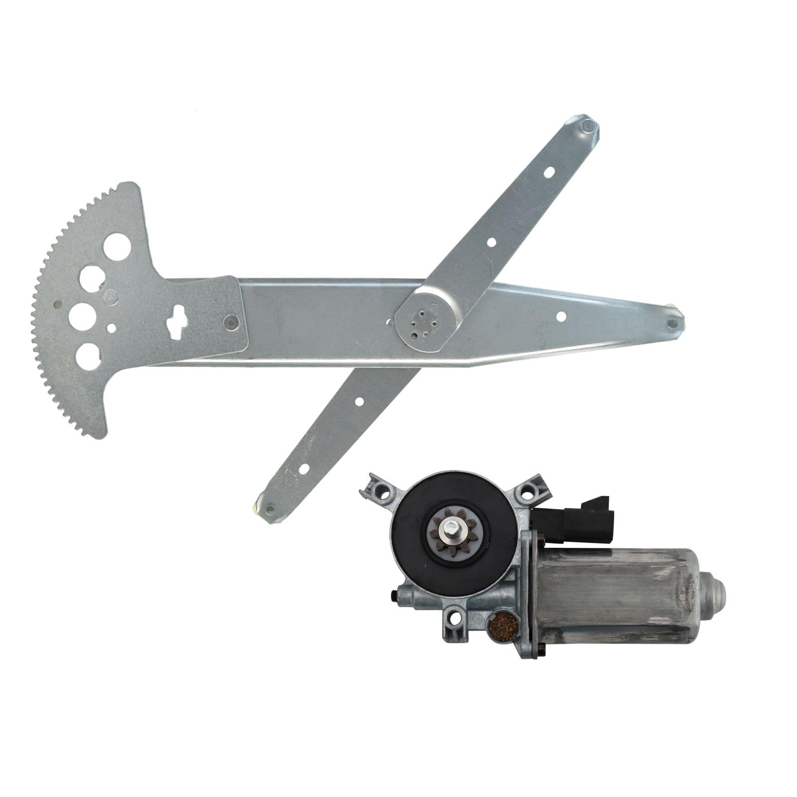 TRQ Front Driver Side Power Window Motor and Regulator Assembly