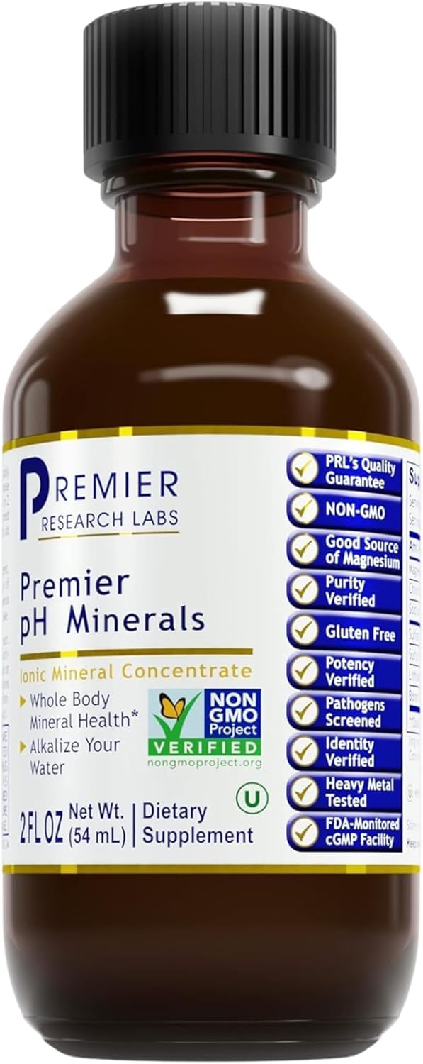 Premier Research Labs Premier pH Minerals - Trace Minerals - 2 fl oz Unflavored 2 Fl Oz (Pack of 1)