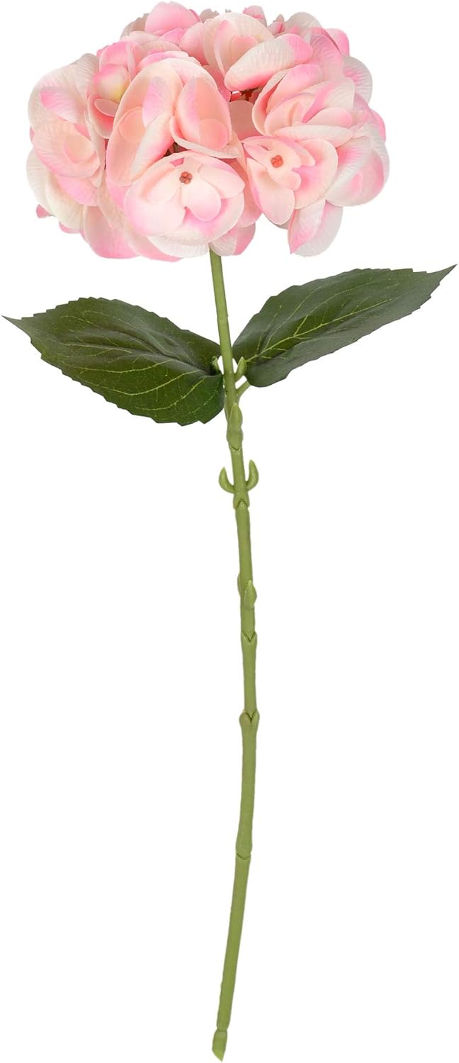 Vickerman 18" Artificial Pink Hydrangea Spray. There are 4 Pieces per Pack.