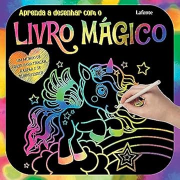 Capa do livro Aprenda a desenhar com o livro Mágico