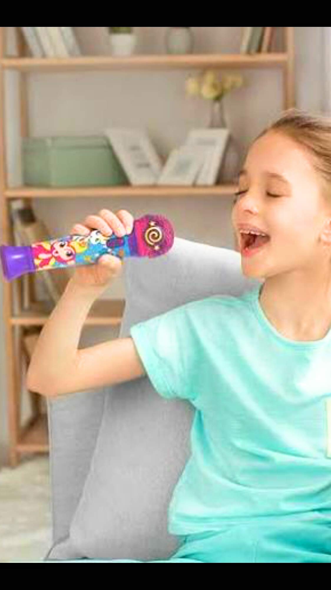 Fingerlings MP3 Microphone - Kids Fun Kareoke Micophone