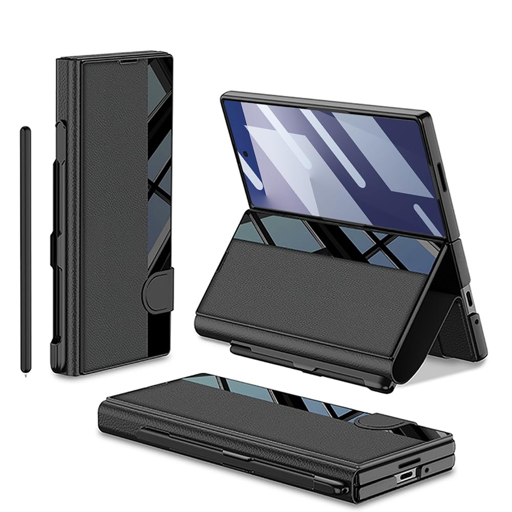 Aksesuarcim Samsung Galaxy Z Fold 7 Kılıf Kamera Lens Korumalı