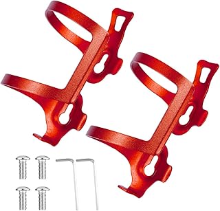 SUI-lim - Juego de 2 portabotellas para bicicleta, aluminio ligero