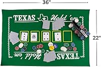 Vista 2 de Rhode Island Novelty Juego de póquer Texas Holdem