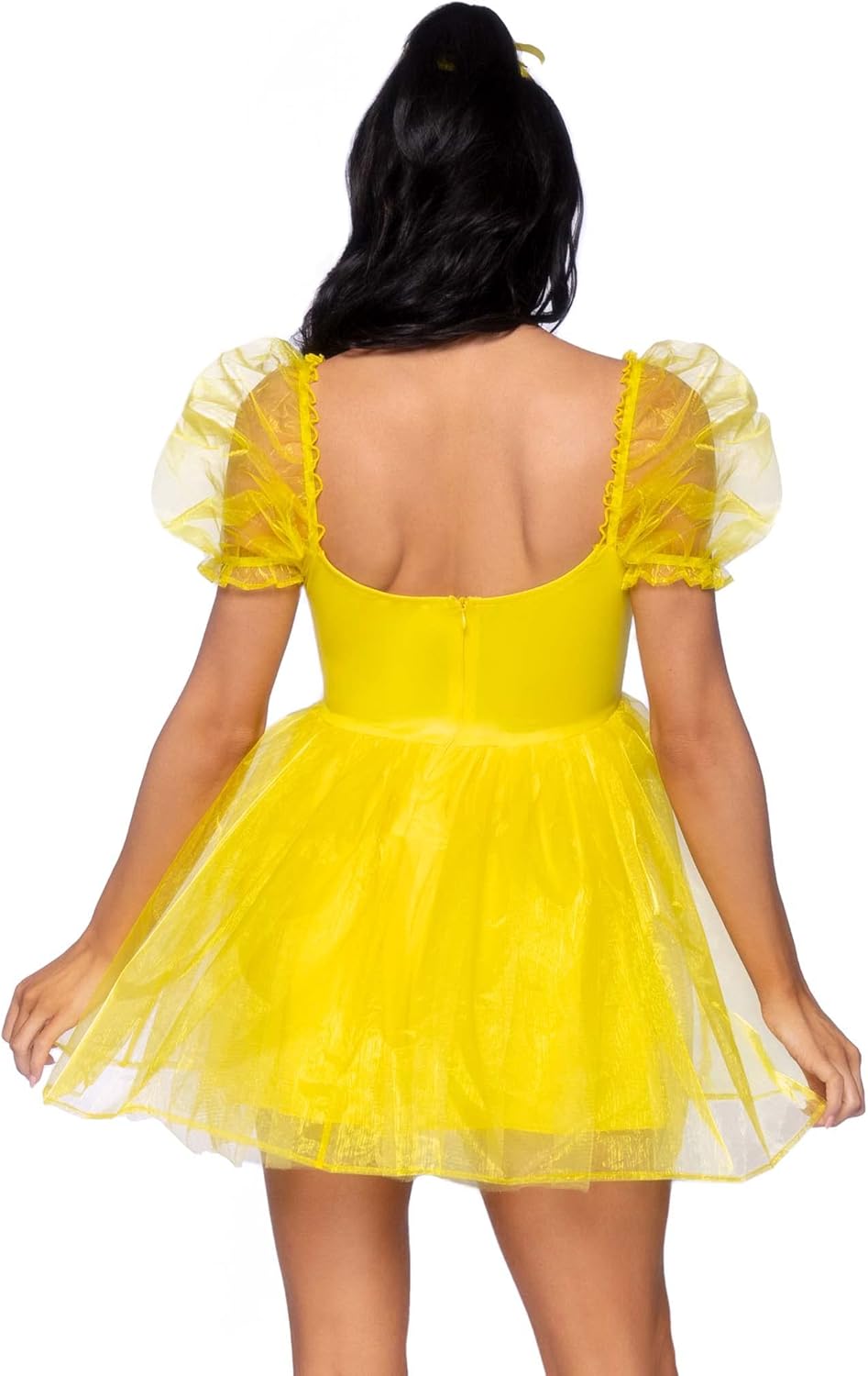 Leg Avenue Women's Frosted Organza Babydoll Dress Costume