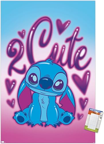 Miniatura 1 de Trends International Disney Lilo and Stitch - Póster de pared (2 lindas)
