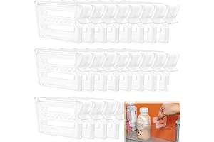 Adjustable Fridge Side Door Organizer for Optimal Storage