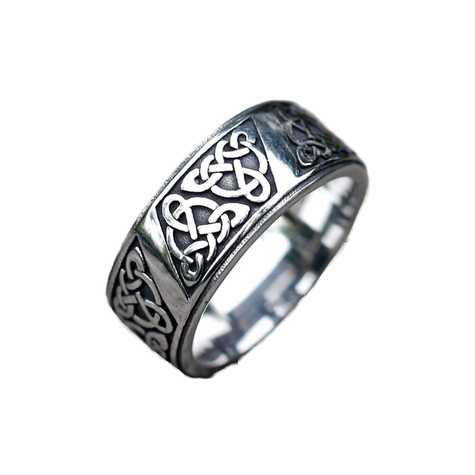 Laychen Men's See Image New Rings Vintage Viking Celtics Knot Amulet Fashion Jewelry