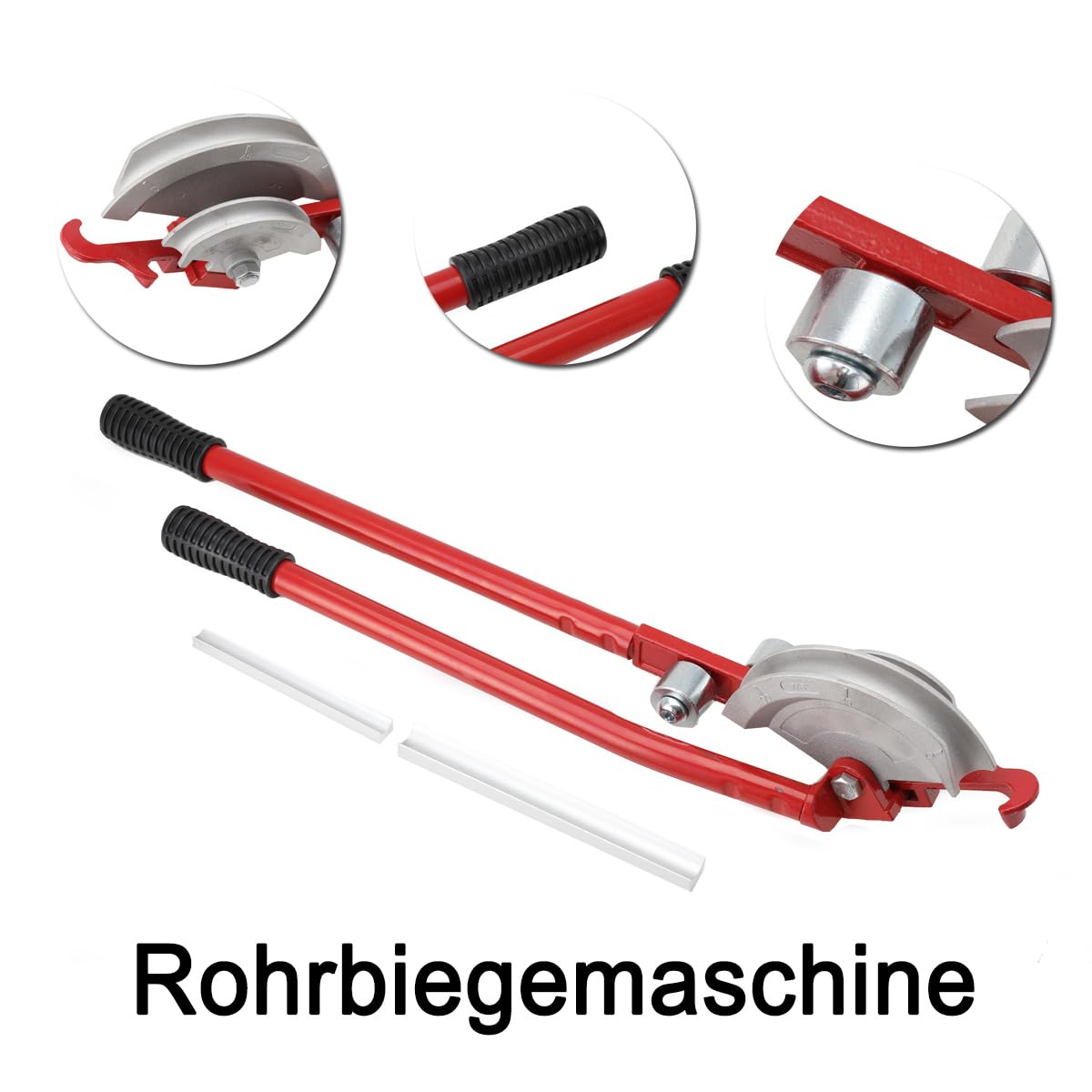 Piegatubi Manuale Professionale, per Tubi in Rame/Alluminio Usato nei sistemi di Condizionamento, Ventilazione, Riscaldamento, Cablaggio Elettronico