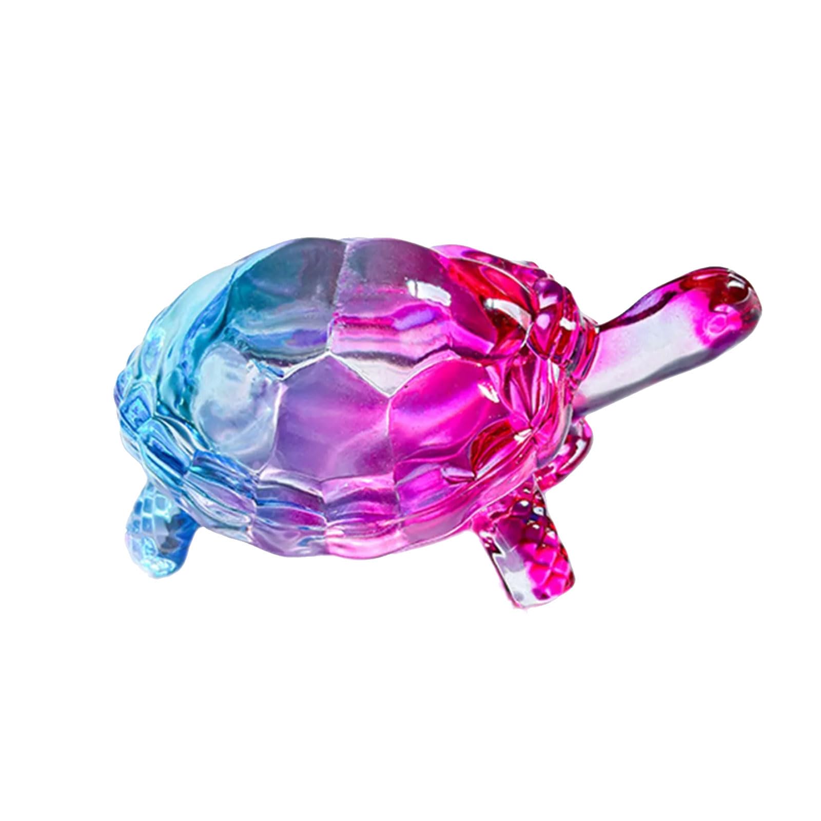 Osniyaw C Glass Turtle Figurine, Ollectable, Miniature Animal Statue, Turtle Sculpture, Ornament For Office, Home Decoration, Figurines