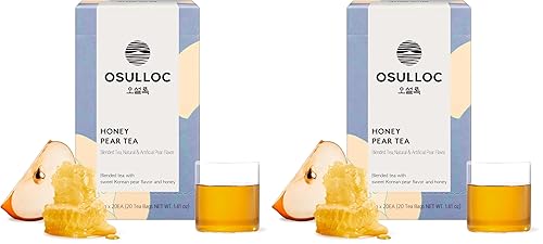 Miniatura 9 de OSULLOC Té verde puro (aroma suave, sabor limpio), orgánico USDA, té mezclado premium de Jeju, serie de bolsas de té, 20