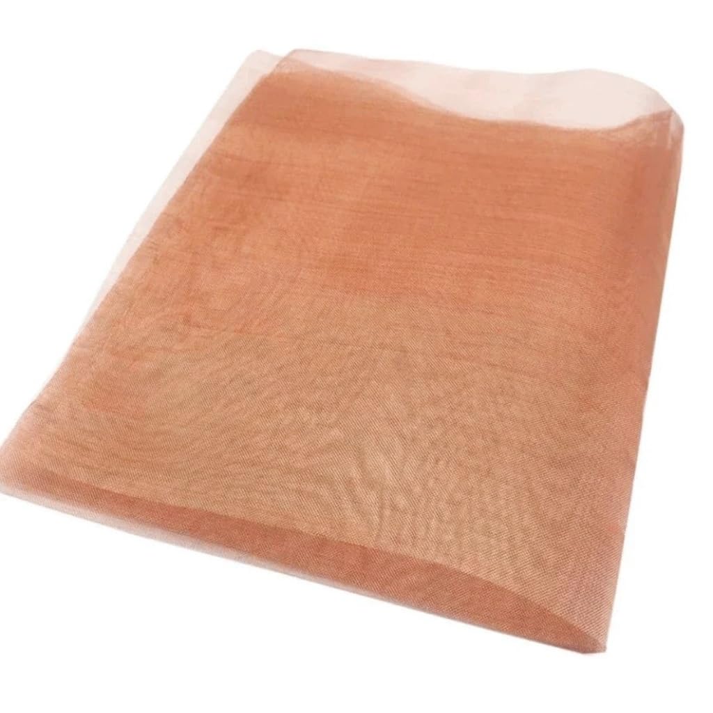 ACVACV Copper Mesh, for ventilation window Mesh Filter Copper Wire Mesh Woven Mesh Screen Accessories(80 mesh 100x100cm)