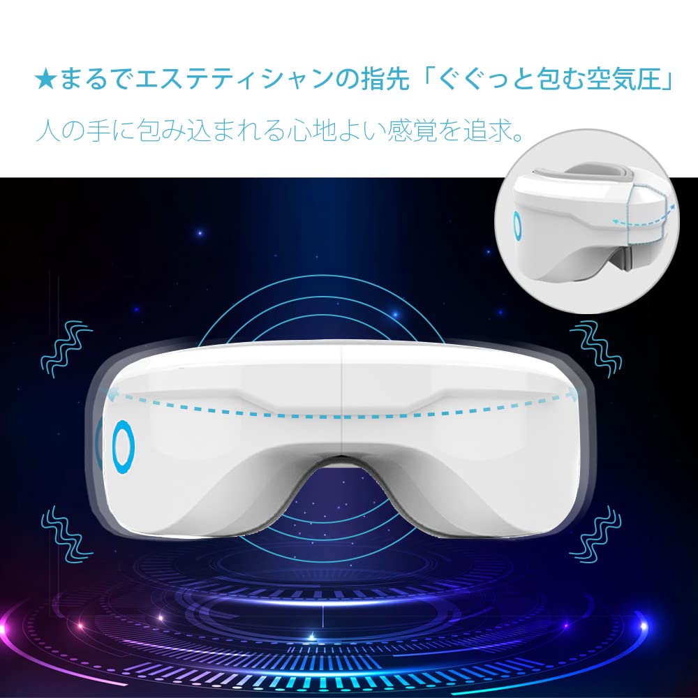 アイウォーマー 目元エステ アイケア エアーアイマスク エア 振動 Amazon | 【2023新モデル 】アイウォーマー ホットアイマスク