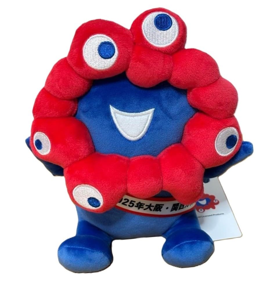 Amazon.co.jp: 大阪・関西万博 ミャクミャク ぬいぐるみ タスキ