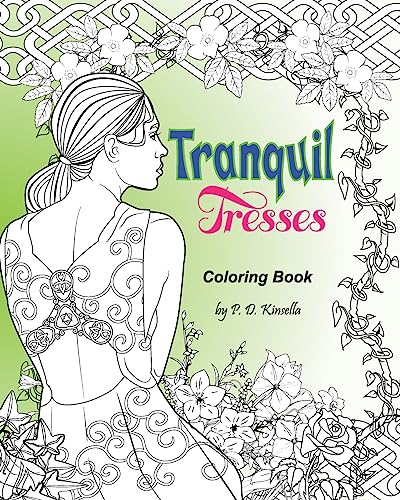 Tranquil Tresses: Coloring Book