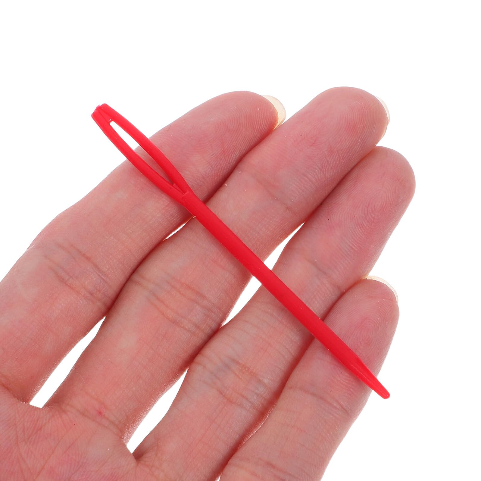 GARIOUANS 2000 Piezas Agujas de Coser de Plástico Coloridas Puntas Romas para Hilo Herramientas para Principiantes y Manualidades