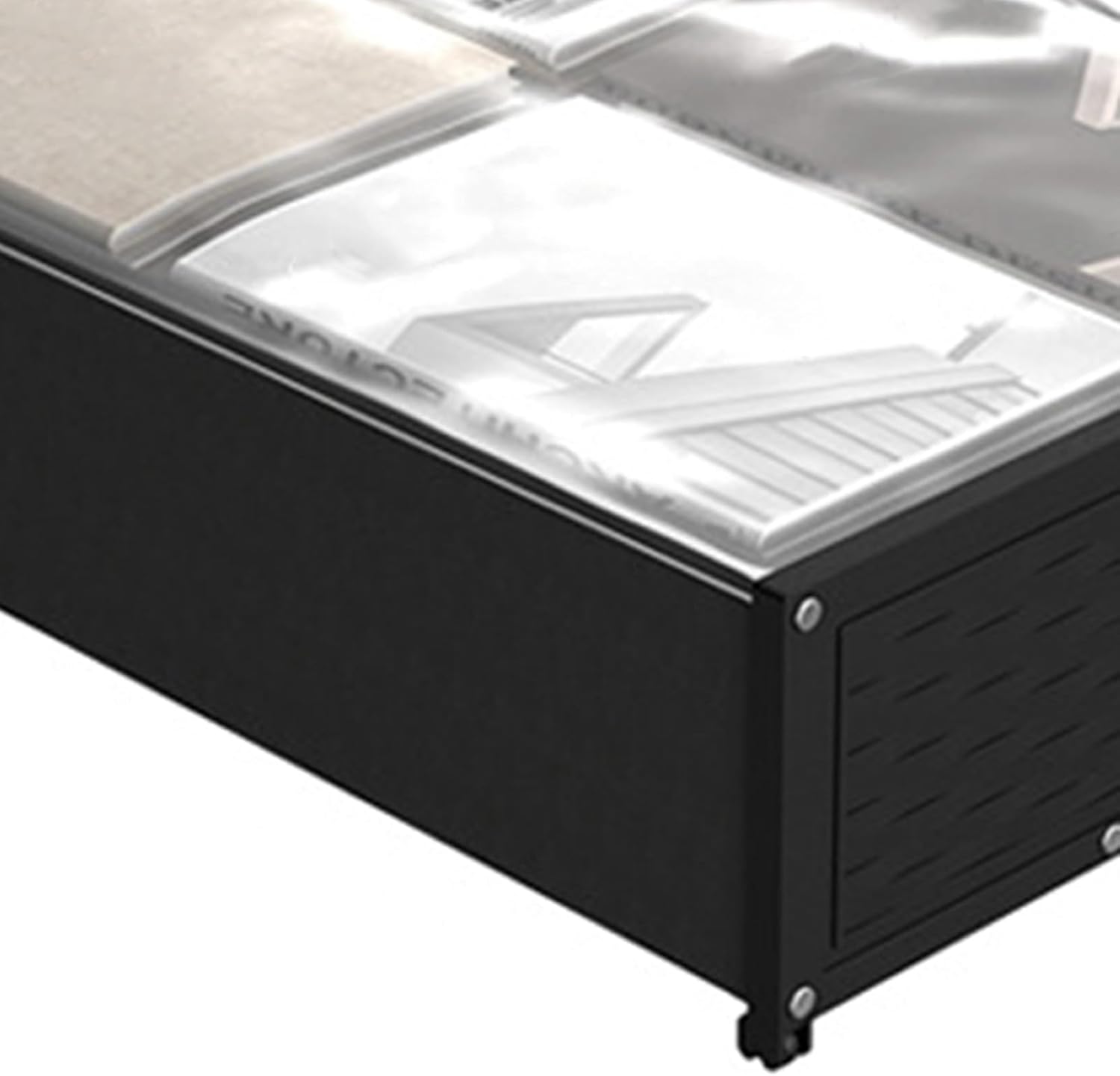 Under Bed Storage Container,Drawer Under Bed Clothes Storage Bin Large Under Bed Rolling Storage Box with Wheels for Home Bedroom
