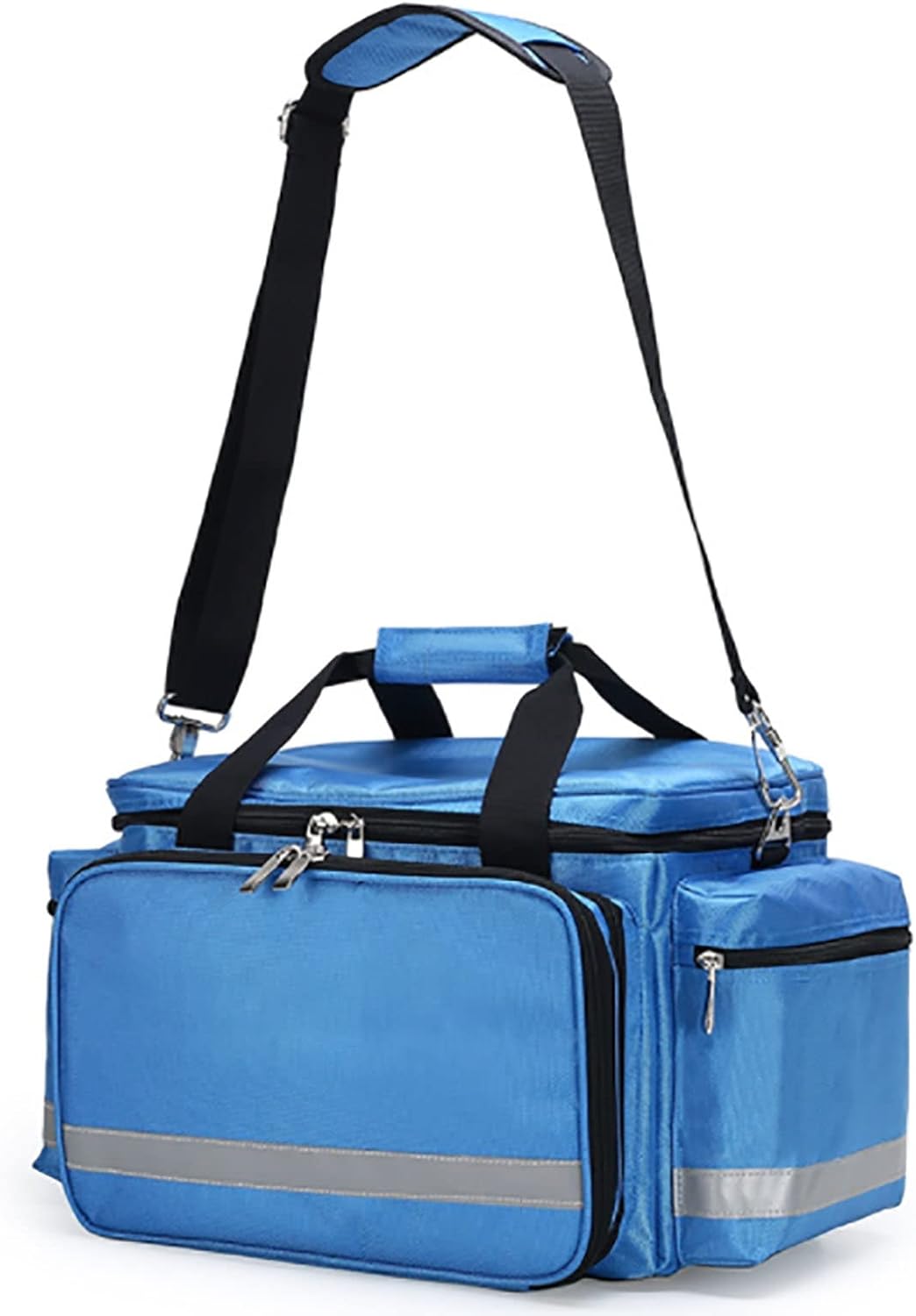 Medical Supplies Bag, Family First aid kit Large-Capacity,Nurse with Handle and Shoulder Strap,Multiple Pockets Portable Kits(C,55 * 45 * 30)