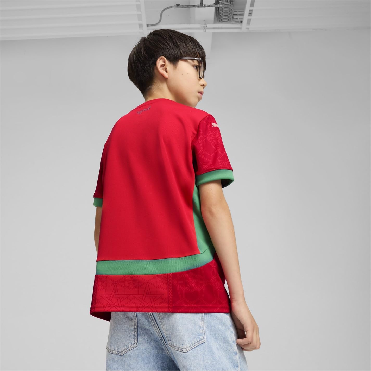 PUMA Kids Marocco Home Shirt 2025 Juniors