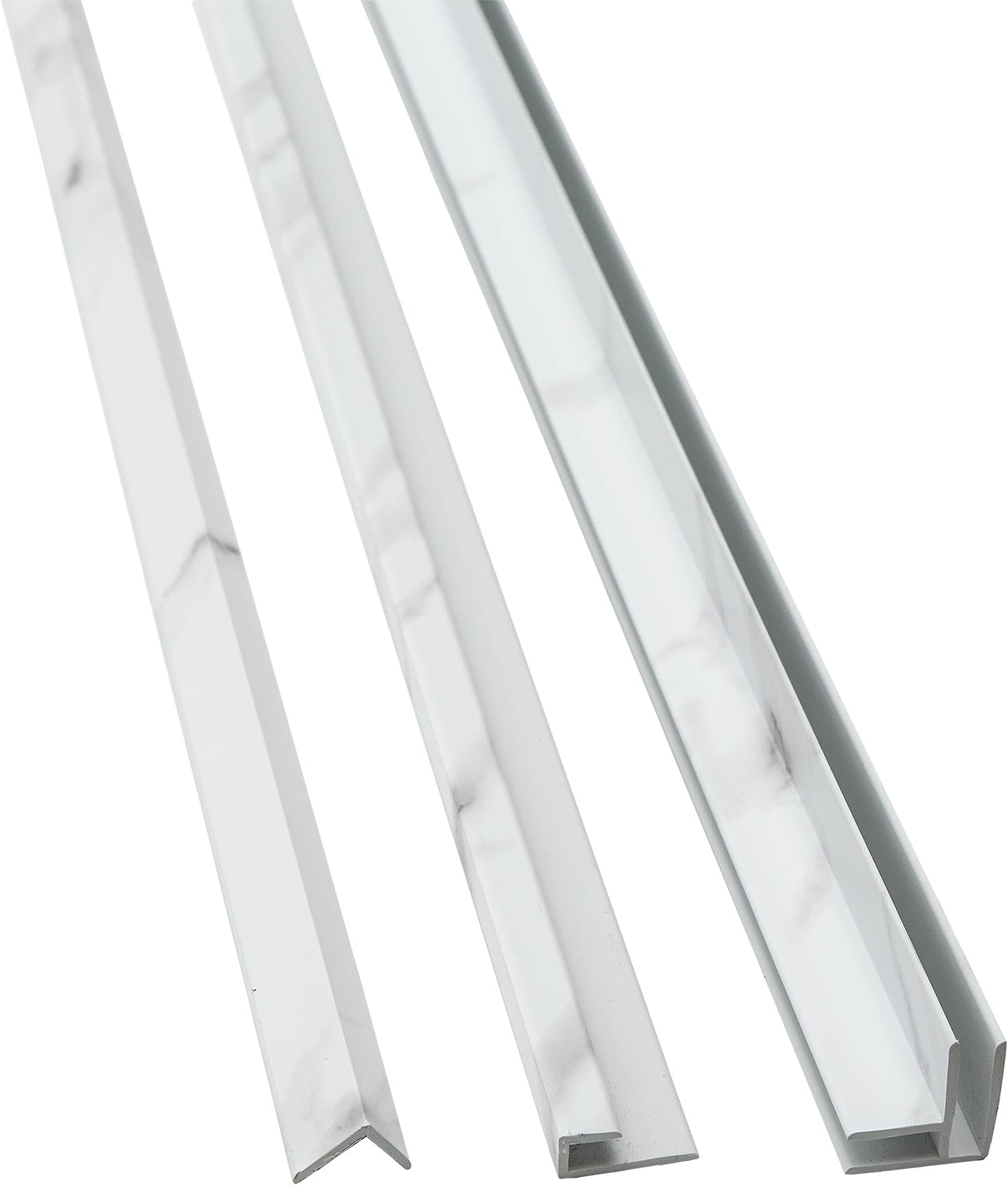 Palisade 94 in. Trim Kit in Carrara Marble