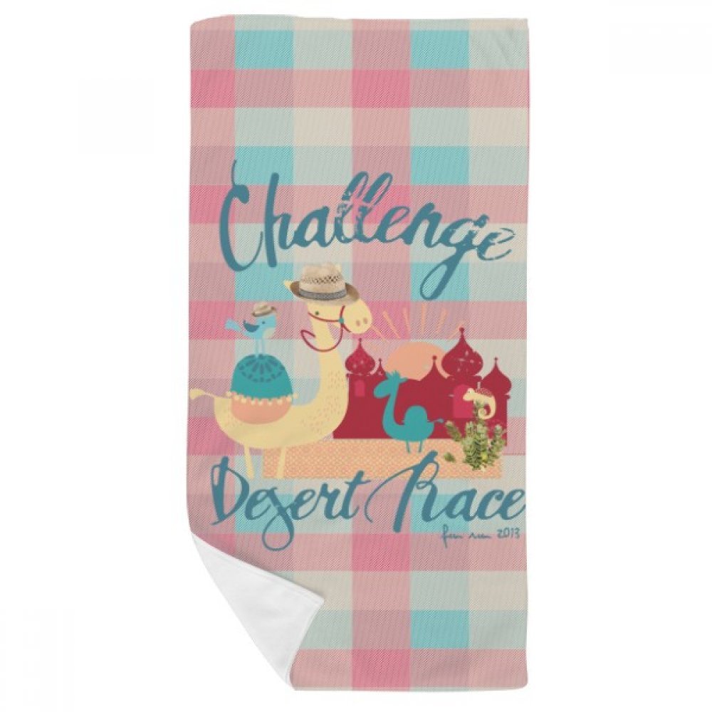 Gant de toilette doux et serviette de bain au tissage confortable 35x70cm