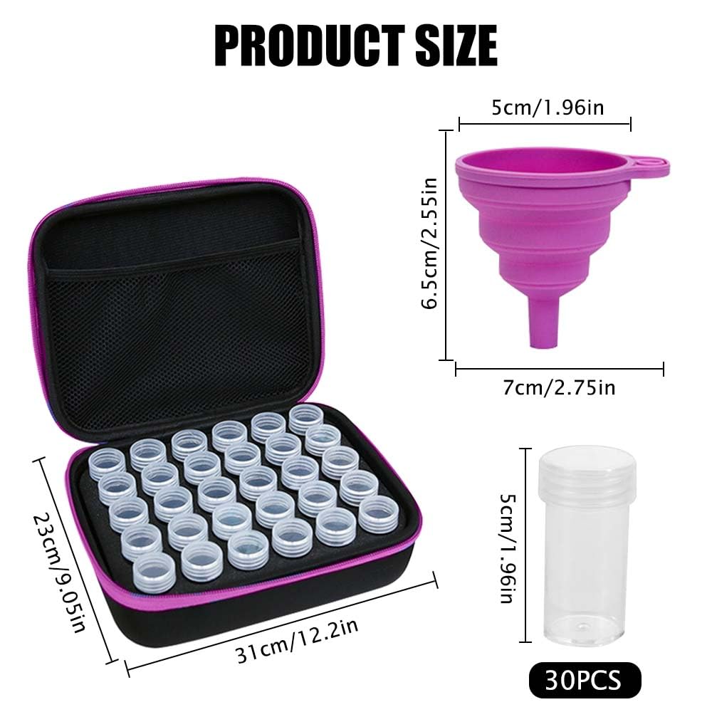 Organizzatore Per Semi Da 30 Slot Con Etichette - Portatile Per Semi, Perline E Hobby - Foto 4