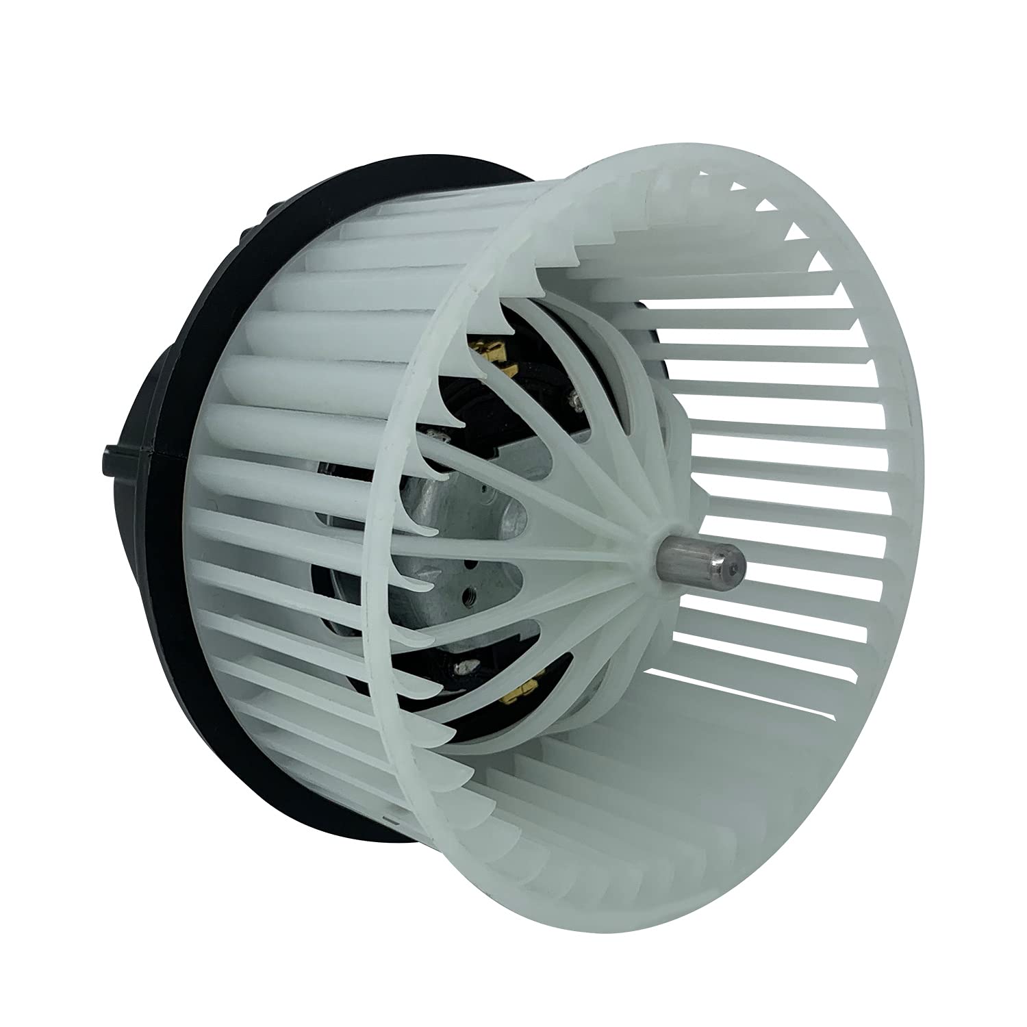 Front AC Heater Blower Motor with Fan Compatible with 11-16 S60 / 07-16 S80 / 08-10 V70 / 10-16 XC60 / 08-16 XC70 Replaces 312915168 PM4034