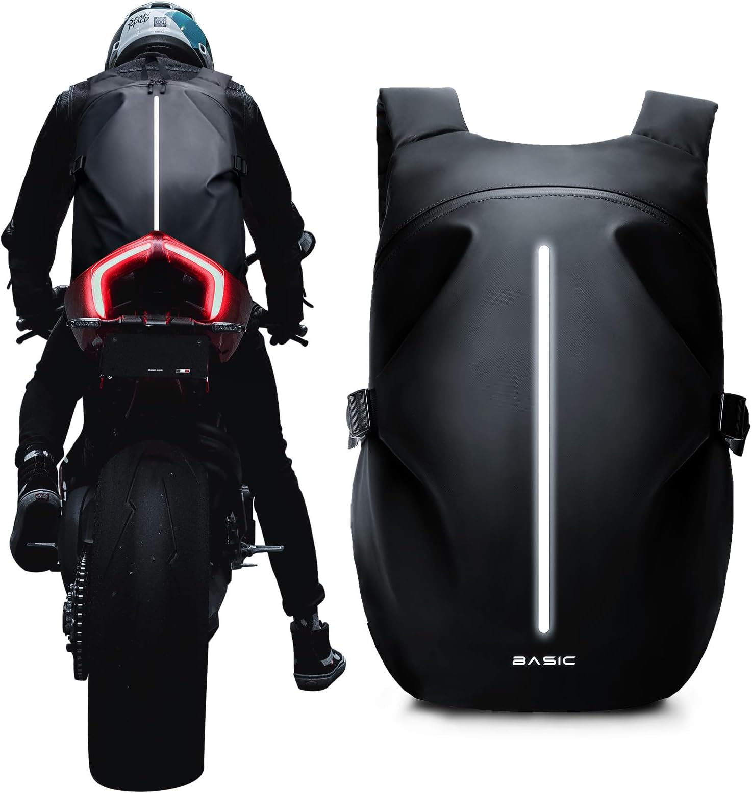 Motorcycle Backpack, Motorcycle Backpacks for Men and women, Waterproof Motorcycle Backpacks, Helmet Bag Bookbag for riding, Large
