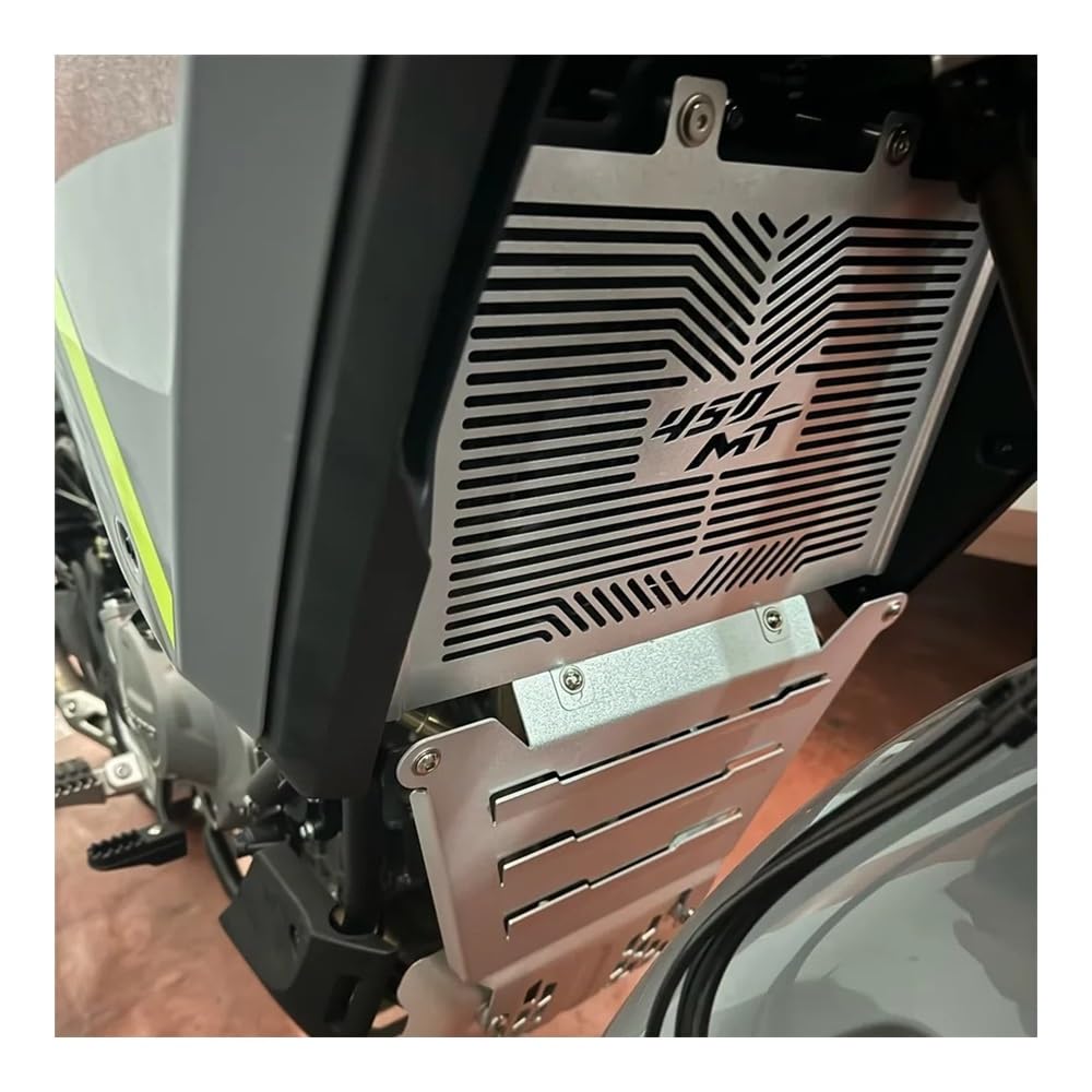 Moto Protezione Radiatore Moto Scudo Anteriore Copertura Del Motore Ventola Tappo Di Protezione Griglia Del Radiatore Guard Per 450MT MT450 MT 450 MT 2024 2025