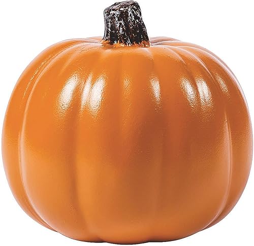 Fun Express Calabaza artesanal de 5 pulgadas, manualidades y manualidades para niños, proyectos temáticos de Halloween y otoño, decoración