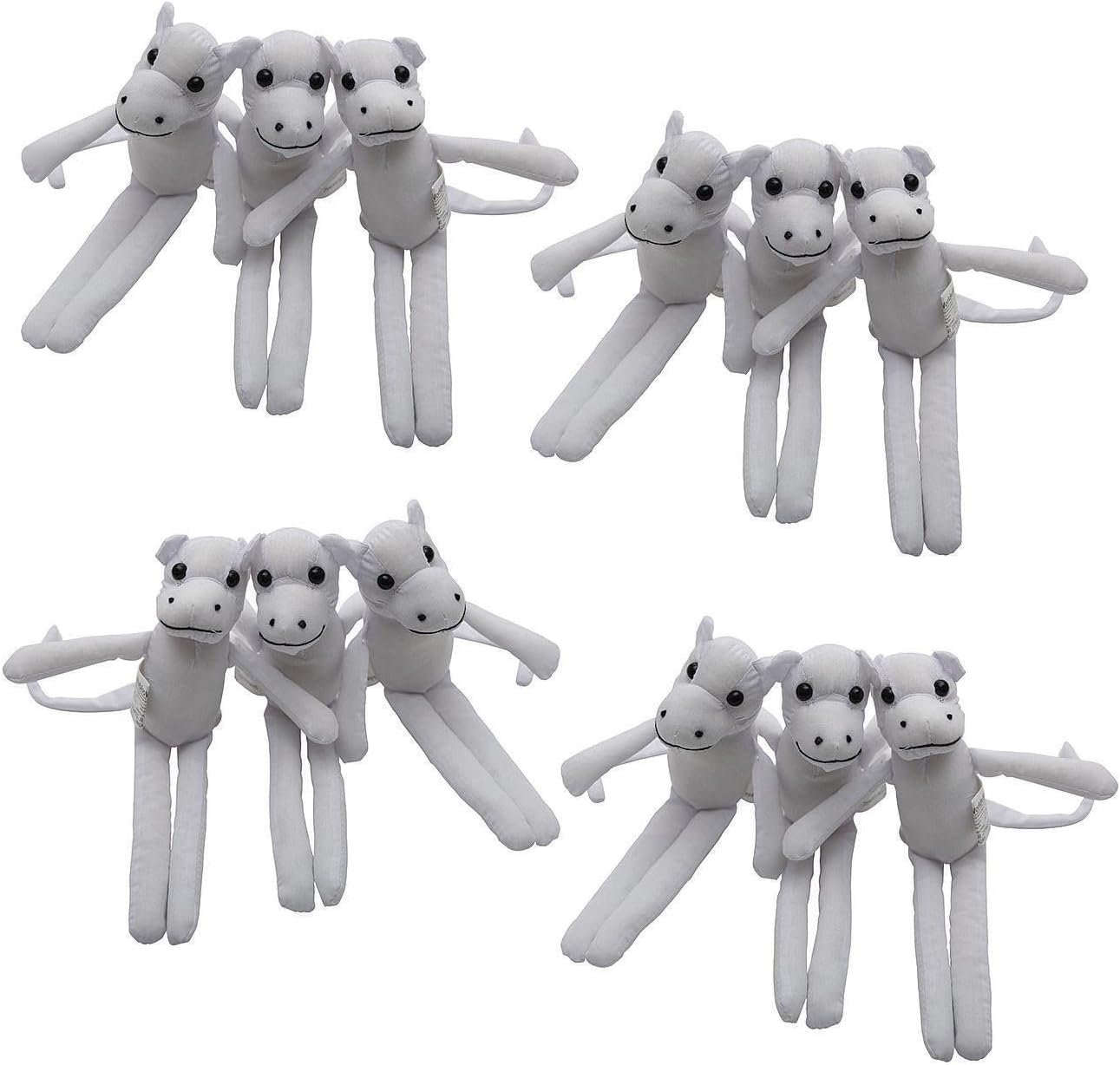 S&S Worldwide Color-Me Monkey 10 in Pk12