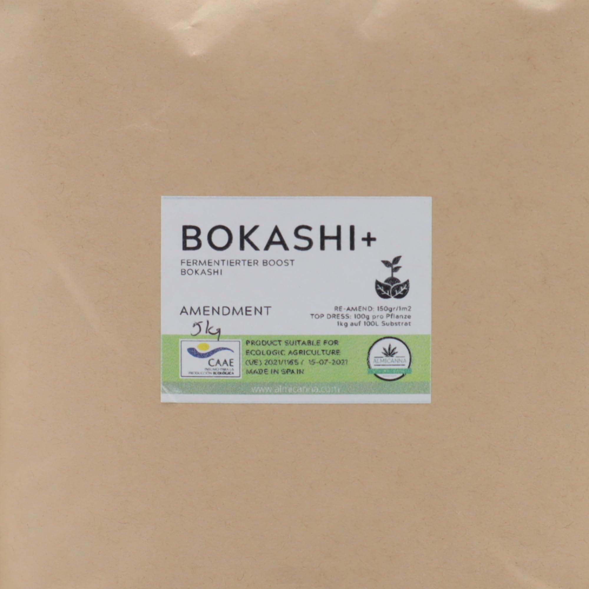Bokashi+ ze skutecznymi mikroorganizmami 5 kg – regenerator gleby i pomoc w fermentacji do wiadra Bokashi