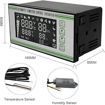 Fully Automatic XM-18S Incubator Controller Thermostat Temperature Humidity Controller for Egg Incubator