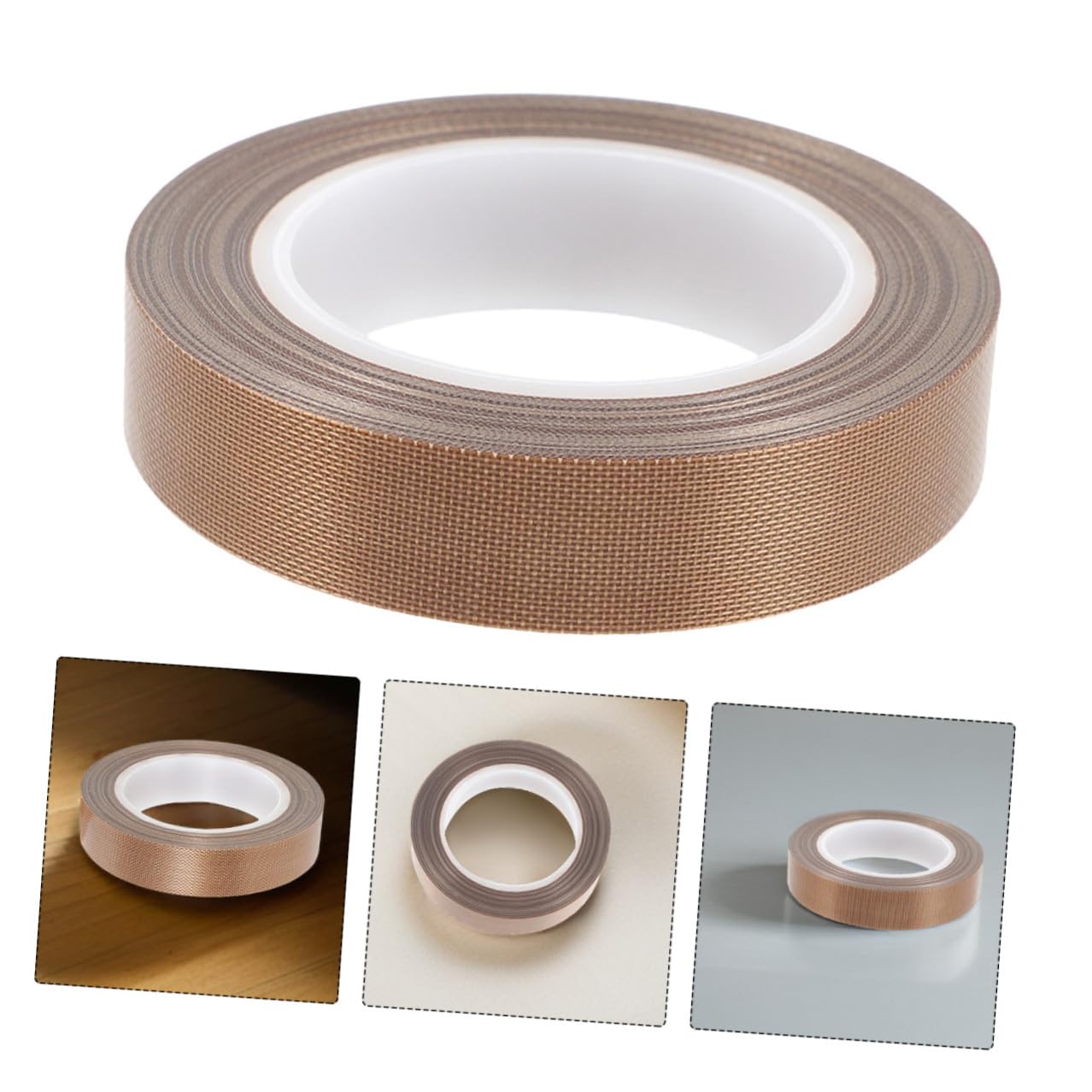 Nastro da 10 Metri Resistente al Calore in Ptfe Nastro Adesivo Isolante Termico per Sigillatrice Sottovuoto Manuale per Prodotti Elettrici ad Alta e Bassa Tensione