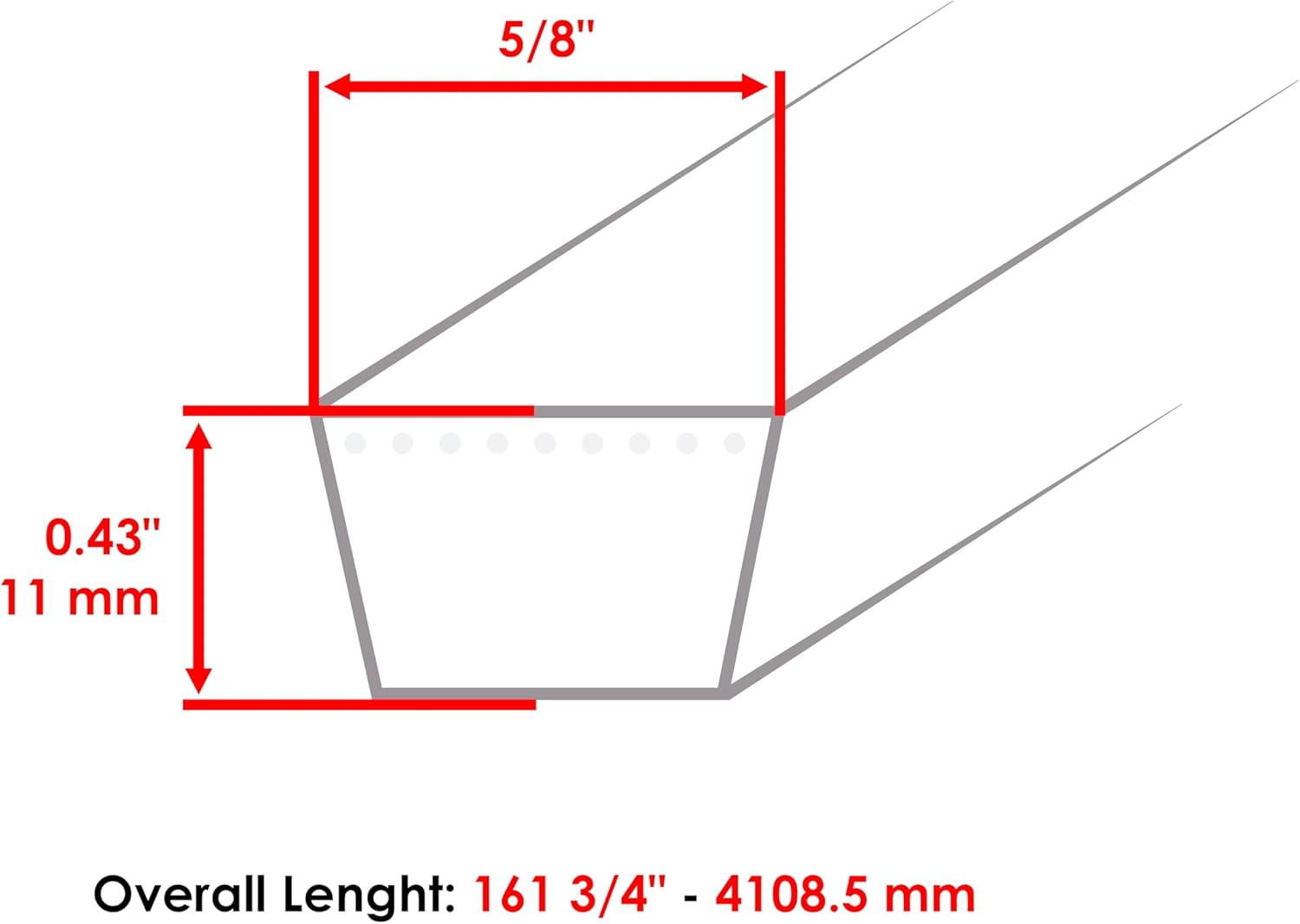 Caltric 54" Deck Spindle Pulley & Belt Compatible with John Deere 190C D170 G110 E180 S180 LA150 LA175 GY21099